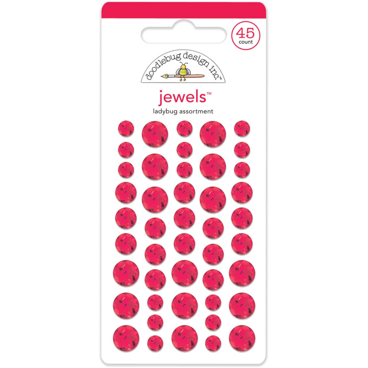 Doodlebug Design Inc.&#x2122; Jewels&#x2122; Adhesive Gems, 45ct.